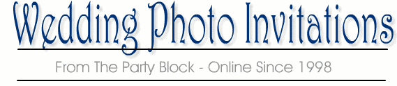 Wedding Photo Invitations